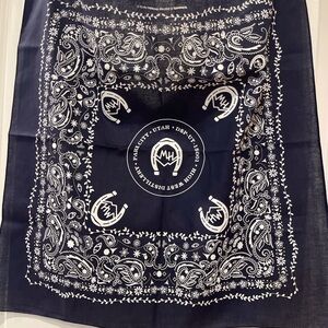 Navy Blue Paisley Tapestry Park City, UT